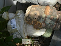 4 decoratieve tuinbeeldjes - afbeelding 3 van  4