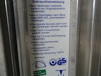 4-delige alu ladder - afbeelding 4 van  6