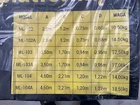 4-delige alu platformladder higher - afbeelding 4 van  5