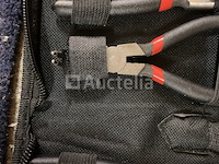 4 delige borgveer tangen set in etui 125 mm - afbeelding 1 van  4