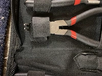 4 delige borgveer tangen set in etui 125mm - afbeelding 3 van  3