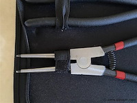 4 delige borgveer tangen set in etui 330mm - afbeelding 2 van  5