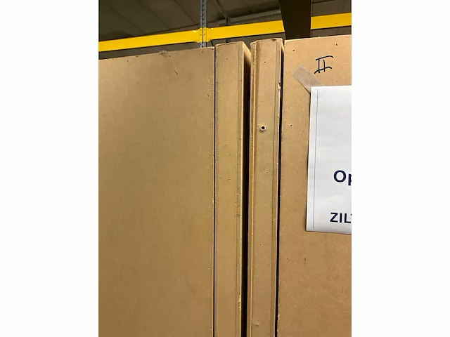 4-delige houten paskamerconstructie met 16 paskamers - afbeelding 4 van  16