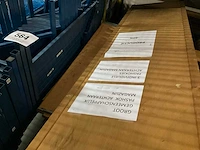 4-delige houten paskamerconstructie met 16 paskamers - afbeelding 8 van  16