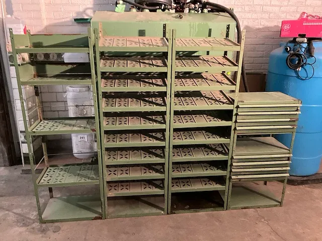 4-delige metalen opbergrek - afbeelding 2 van  7
