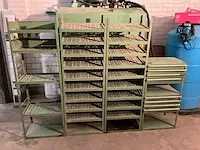 4-delige metalen opbergrek - afbeelding 2 van  7