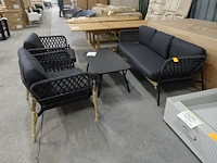 4-delige outdoorsalon sunshade - afbeelding 2 van  5