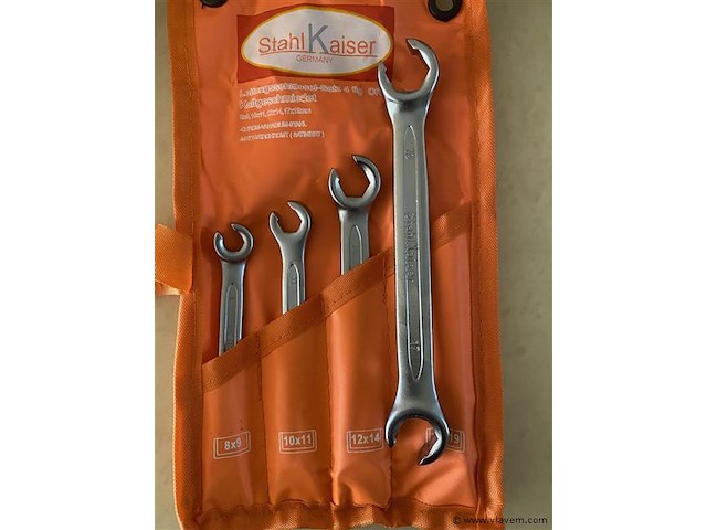 4 delige remleiding sleutelset - afbeelding 1 van  3