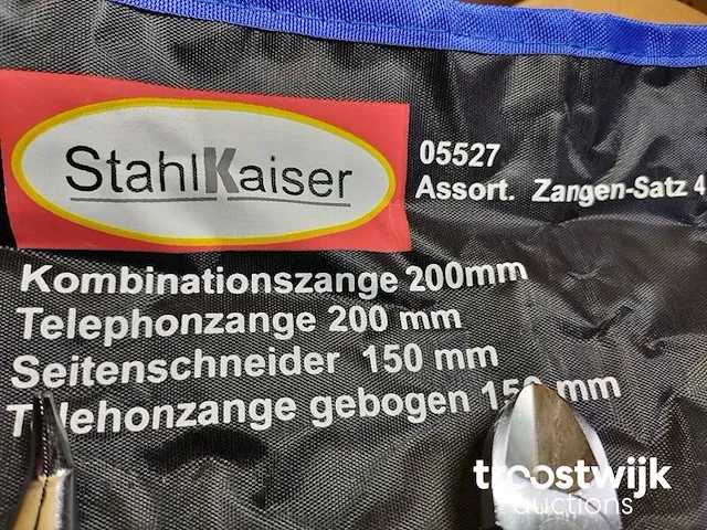 4 delige tangenset stahlkaiser - afbeelding 7 van  8