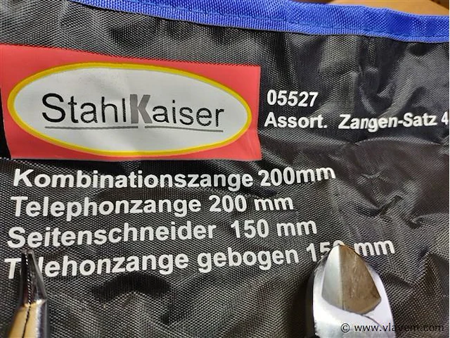 4-delige tangenset stahlkaiser - afbeelding 2 van  10