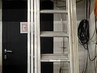 4-delige uitschuifbare ladder - afbeelding 1 van  7