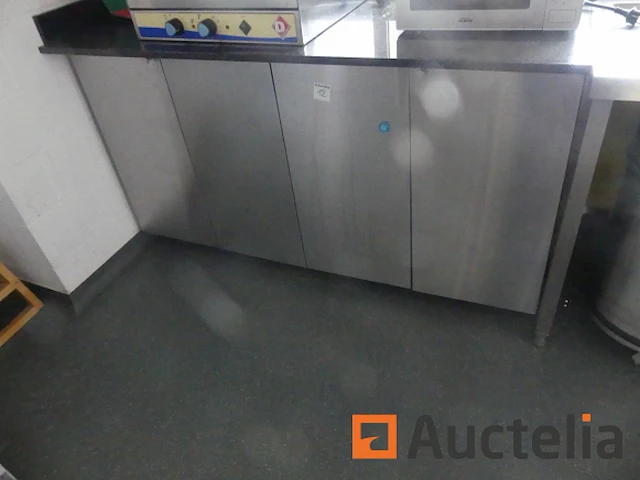 4-deurs kledingkast met marmeren plank ikea grevsta - afbeelding 1 van  4