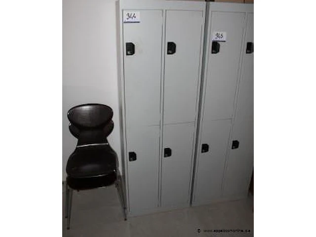 4-deurs metalen lockerkast afm 58x50x180cm - afbeelding 1 van  1