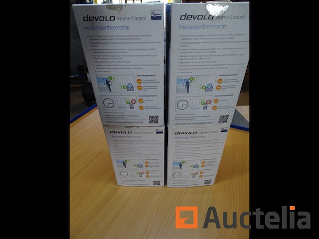 4 devolo devolo home control radiatorthermostaten - afbeelding 1 van  6