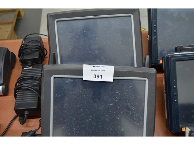 4 displays glacier ministation 10 b, 2 displays lxe vx8, dispay jnd ftf2475, barcode scanner symbol er - afbeelding 2 van  6