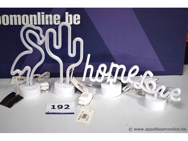 4 div decoratieve led tafellampen - afbeelding 1 van  2