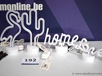 4 div decoratieve led tafellampen - afbeelding 1 van  2