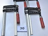 4 div lijmklemmen bessey, 2x30, 2x25 - afbeelding 1 van  3