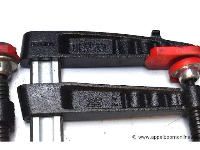 4 div lijmklemmen bessey, 2x30, 2x25 - afbeelding 3 van  3