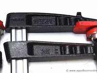 4 div lijmklemmen bessey, 2x30, 2x25 - afbeelding 3 van  3