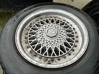 4 diverse autobanden met velg - afbeelding 3 van  8