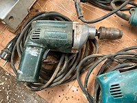 4 diverse boormachines wo metabo en makita - afbeelding 2 van  5