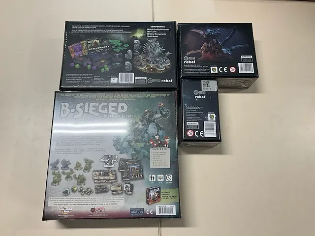 4 diverse bordspellen/expansies - afbeelding 6 van  9