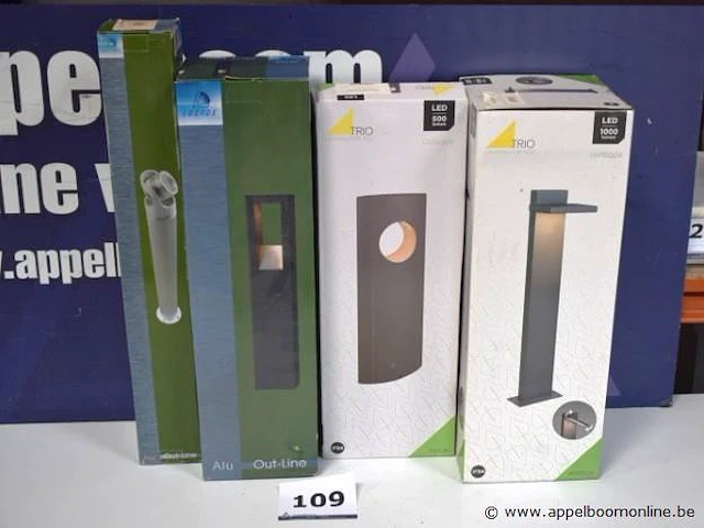 4 diverse buitenverlichting wo trio lighting - afbeelding 1 van  3