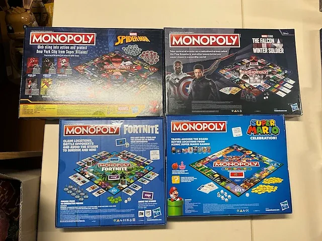 4 diverse gezelschapspellen hasbro gaming - afbeelding 6 van  6