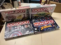 4 diverse gezelschapspellen hasbro gaming - afbeelding 1 van  6