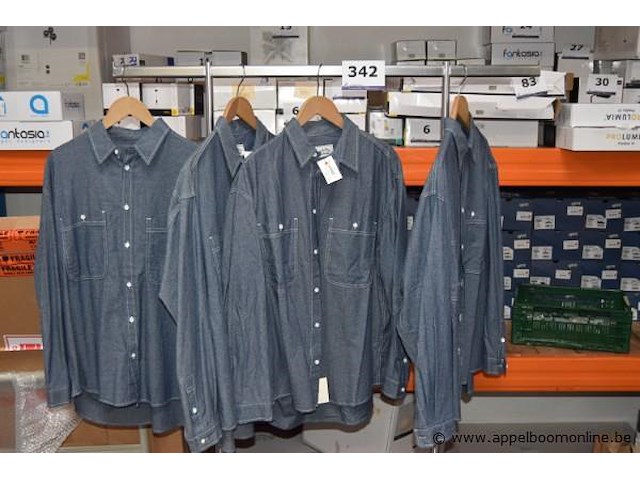 4 diverse jeanshemden - afbeelding 1 van  1
