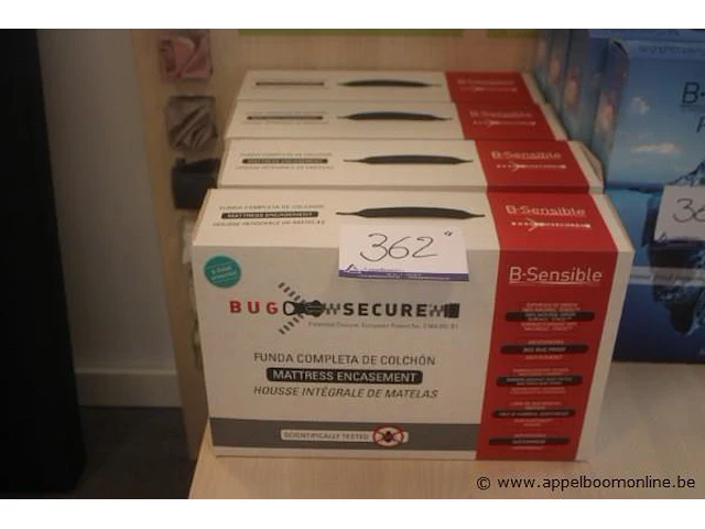 4 diverse matrasbeschermers b-sensible - afbeelding 1 van  2