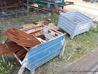 4 diverse stalen containers - afbeelding 3 van  3