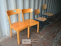 4 diverse stoelen - afbeelding 1 van  4