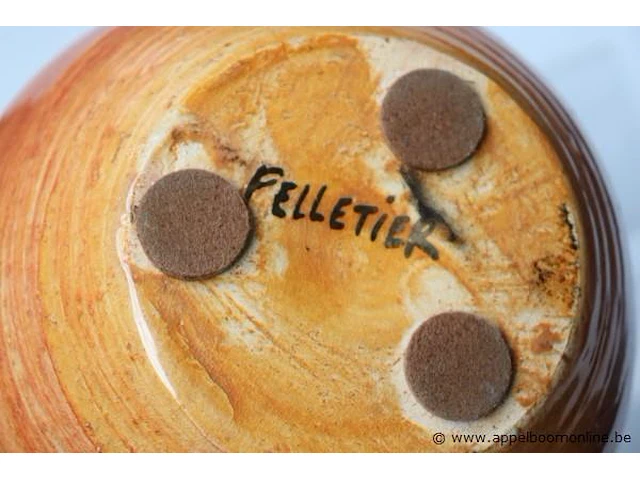 4 diverse vazen wo pelletier, vallauris - afbeelding 7 van  7
