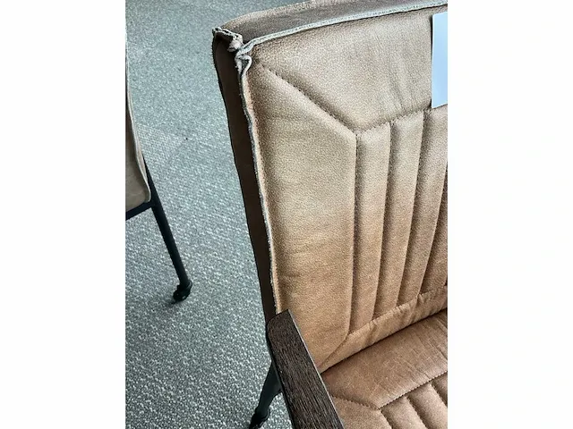 4 diverse verrijdbare design eetkamerstoelen eleonara - afbeelding 4 van  4