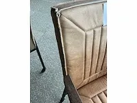 4 diverse verrijdbare design eetkamerstoelen eleonara - afbeelding 4 van  4