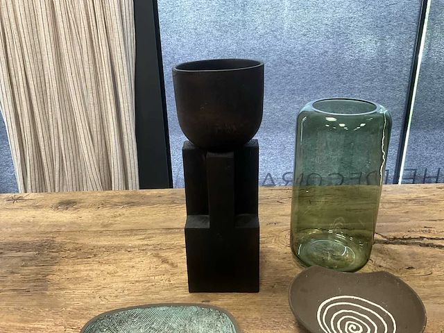 4 diverse (vintage) decoratiestukken - afbeelding 5 van  8