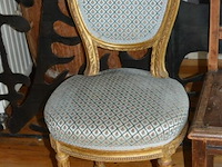 4 diversen antieken stoelen - afbeelding 5 van  5