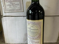 4 dozen chateau cateau bellevue 1998 - afbeelding 2 van  5