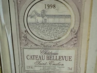 4 dozen chateau cateau bellevue 1998 - afbeelding 5 van  5