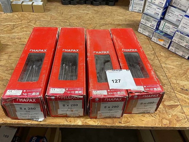 4 dozen houtschroeven - afbeelding 1 van  4