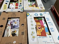 4 dozen inh. partij kaartjes (franstalig) - afbeelding 1 van  5