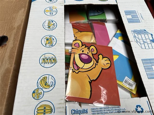 4 dozen inh. partij kaartjes (franstalig) - afbeelding 2 van  5