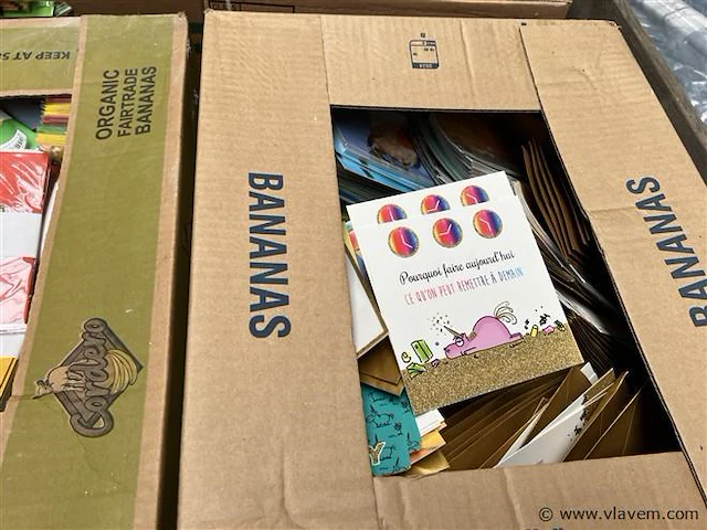 4 dozen inh. partij kaartjes (franstalig) - afbeelding 2 van  4