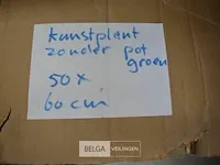 4 dozen kunstofplanten 60cm hoog - 10 stuks per doos - afbeelding 4 van  4