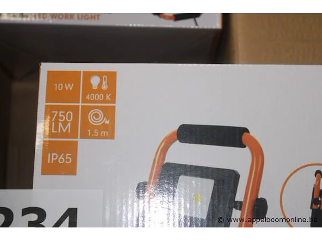 4 draagbare led lampen perel - afbeelding 2 van  2