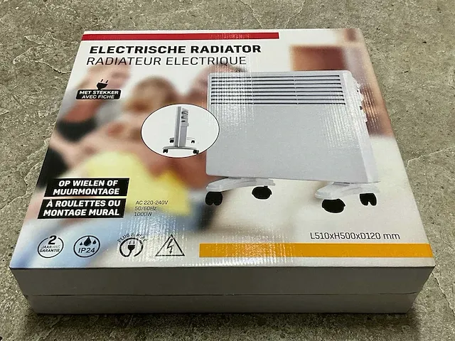 4 elektrische radiatoren nn - afbeelding 1 van  3