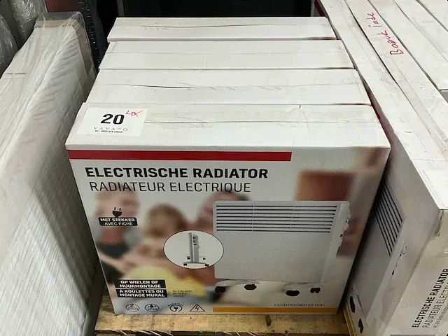 4 elektrische radiatoren nn - afbeelding 3 van  3