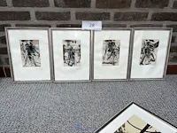 4 etsen oldrich kulhanek - afbeelding 1 van  5